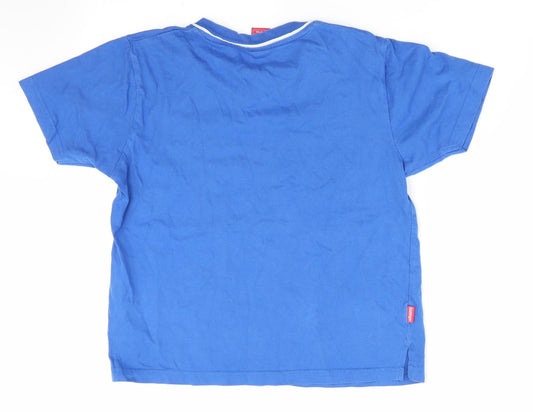 Slazenger Boys Blue Basic T-Shirt Size 7-8 Years