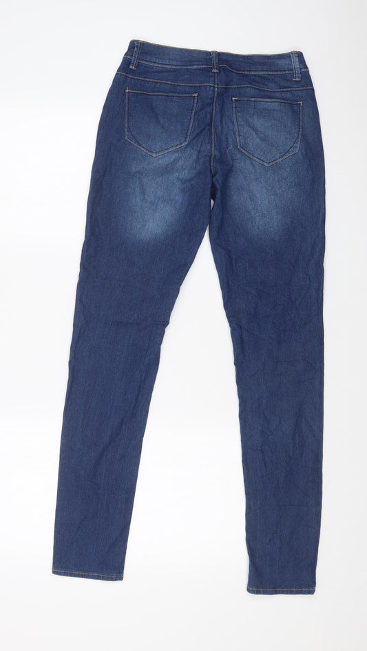 DENIM CO Womens Blue Skinny Jeans Size 8 L31 in