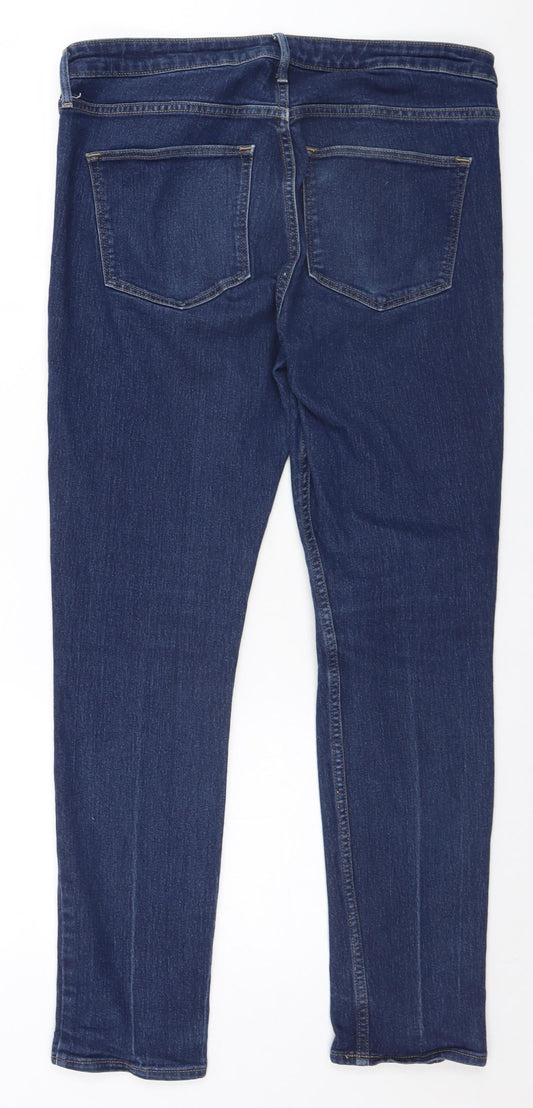 &Denim Womens Blue Skinny Jeans Size 4 L27 in