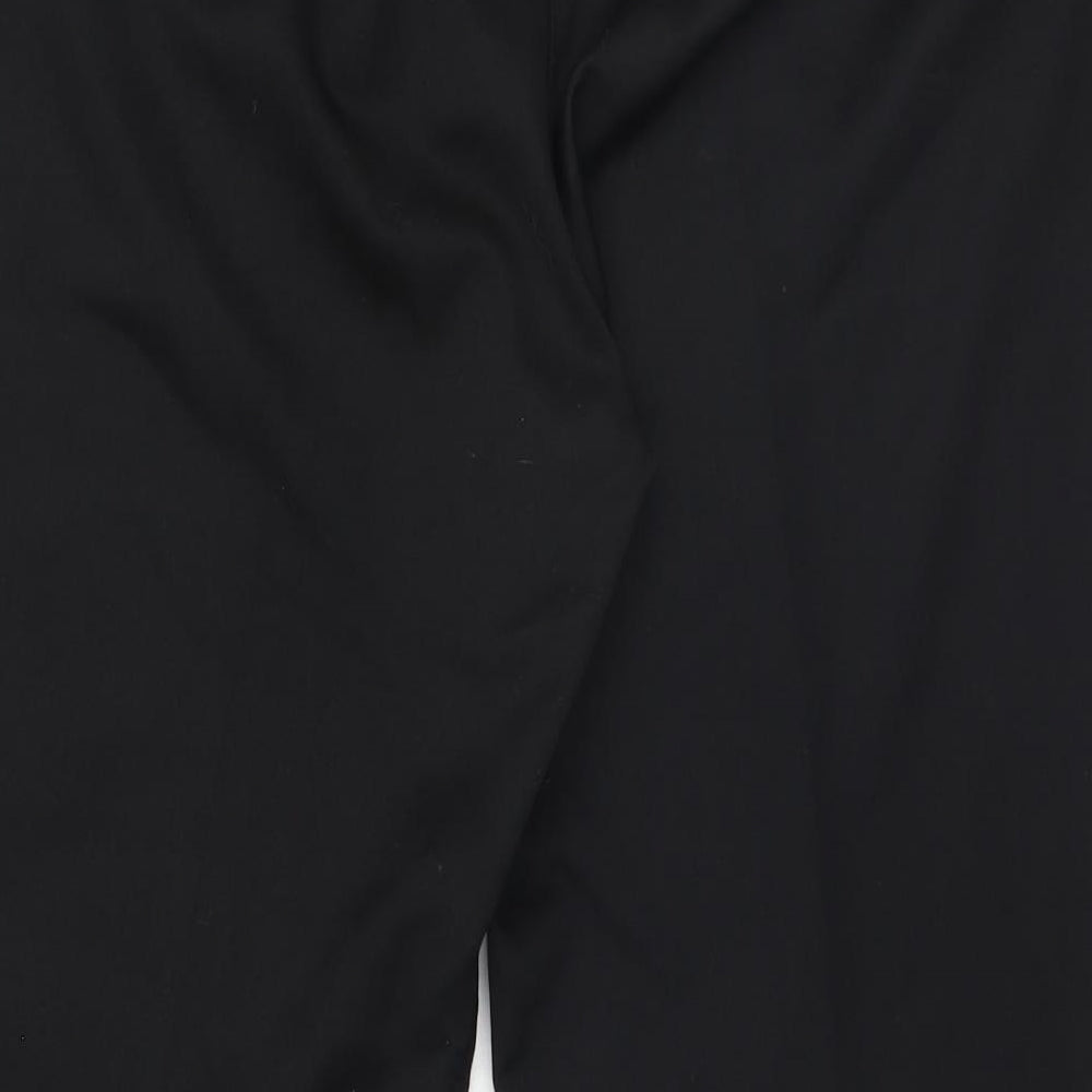 NEXT Womens Black Trousers Size 18 L22 in