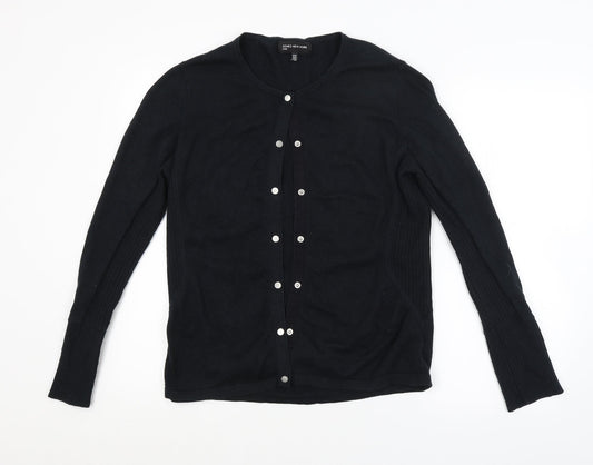 Jones New York Womens Black   Cardigan Jumper Size M
