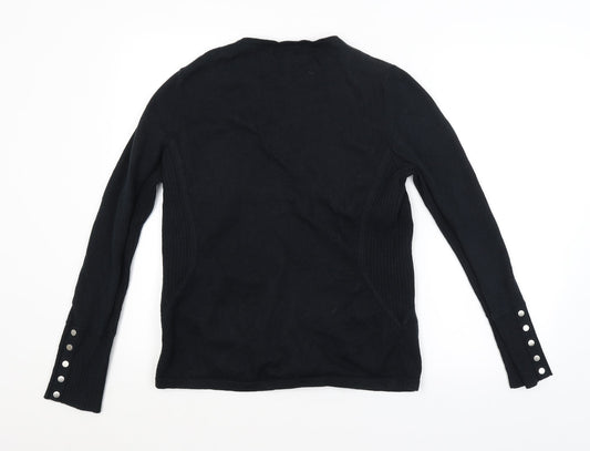 Jones New York Womens Black   Cardigan Jumper Size M