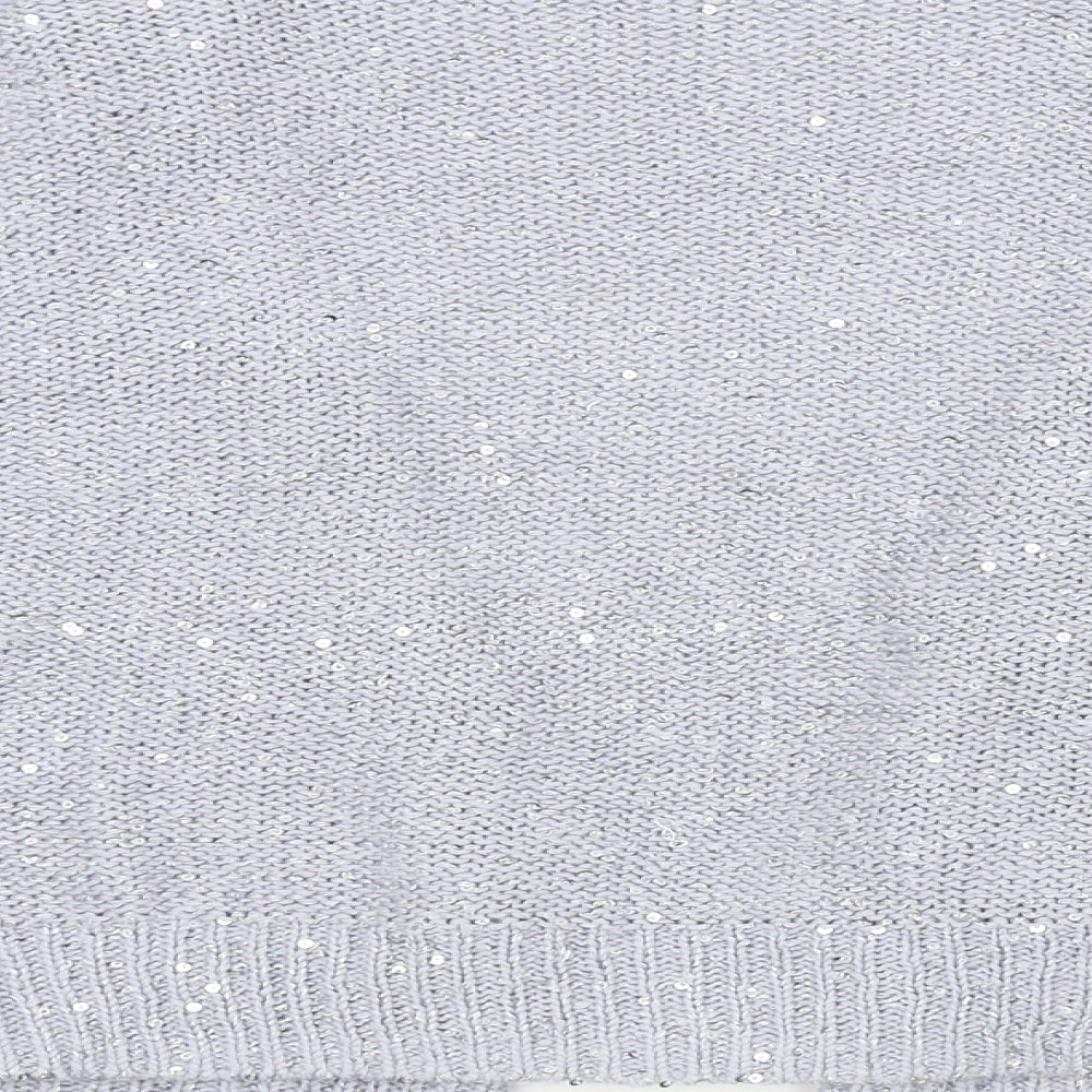 M&S Womens Blue Cardigan Jumper Size 12