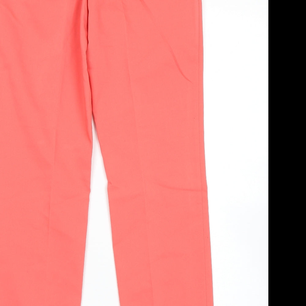 NEXT Womens Pink Trousers Size 10 L30 in