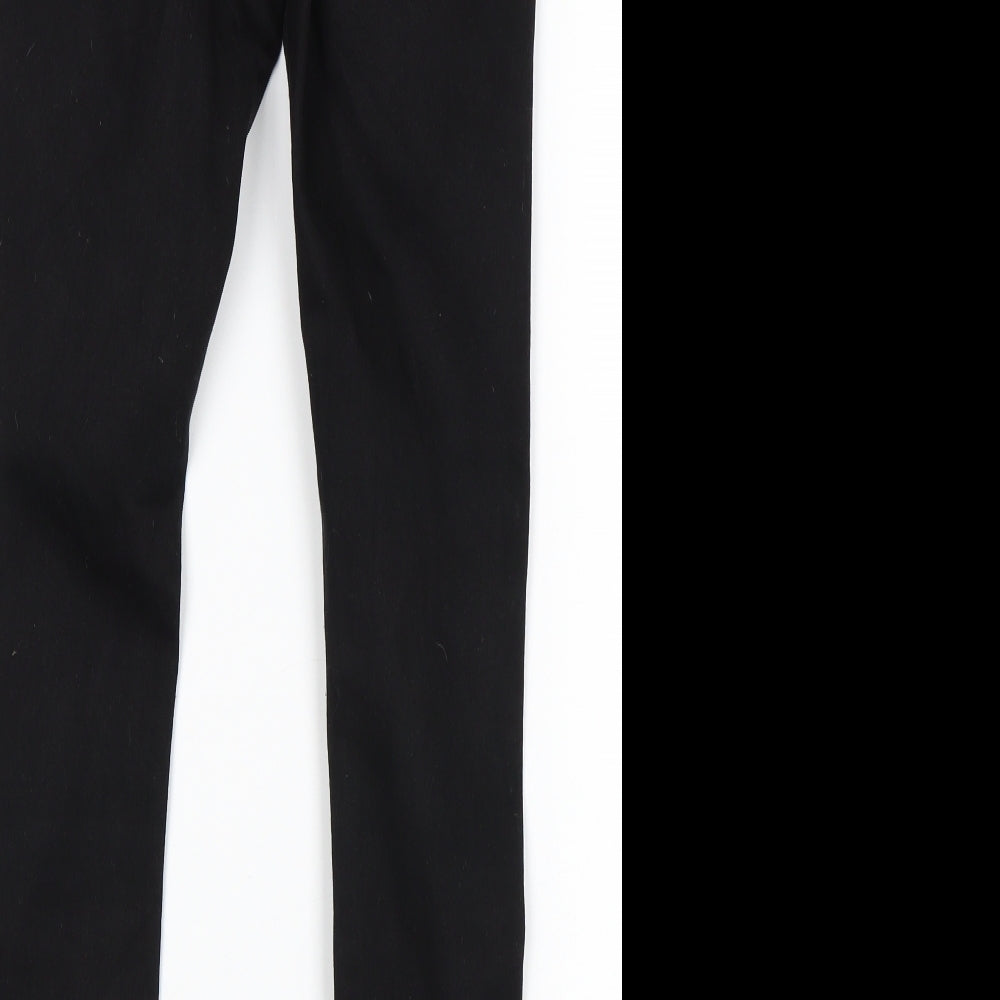 New Looj Girls Black Skinny Jeans Size 12 Years