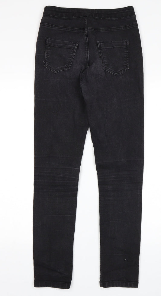 Denim Co Womens Black Skinny Jeans Size 10 L28 in