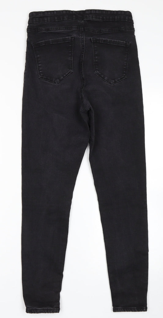 Denim Co Womens Black Skinny Jeans Size 14 L26 in
