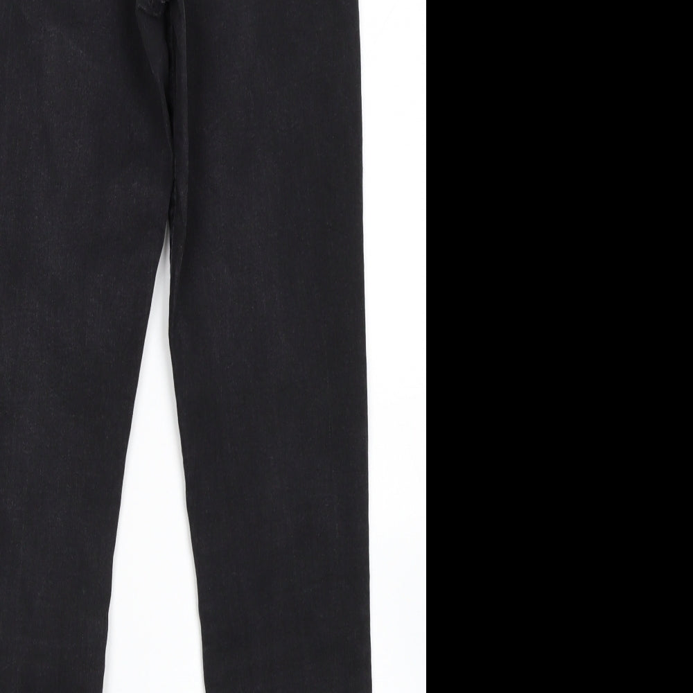 Denim Co Womens Black Skinny Jeans Size 14 L26 in