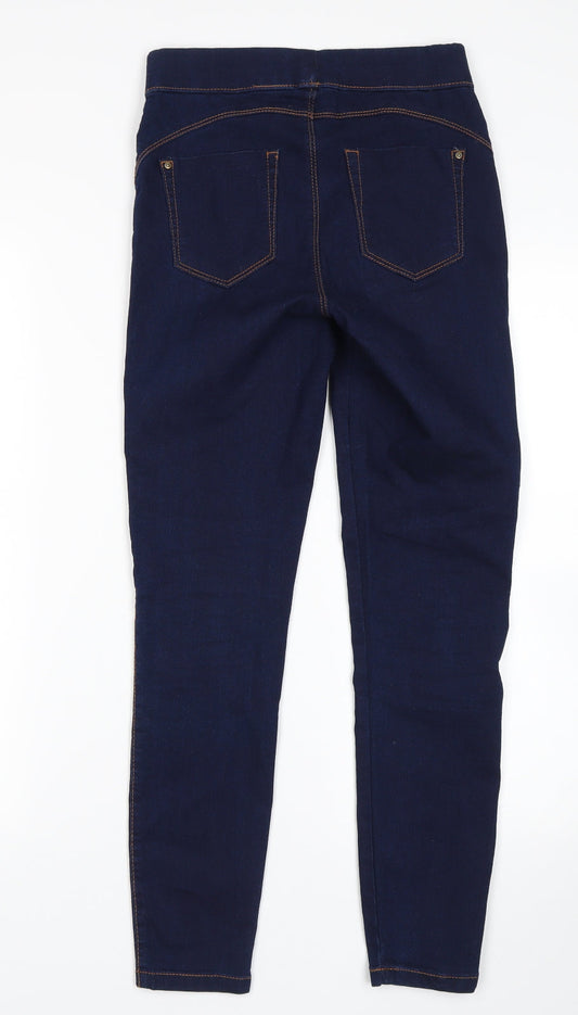 Denim Co Womens Blue Jegging Jeans Size 4 L27 in