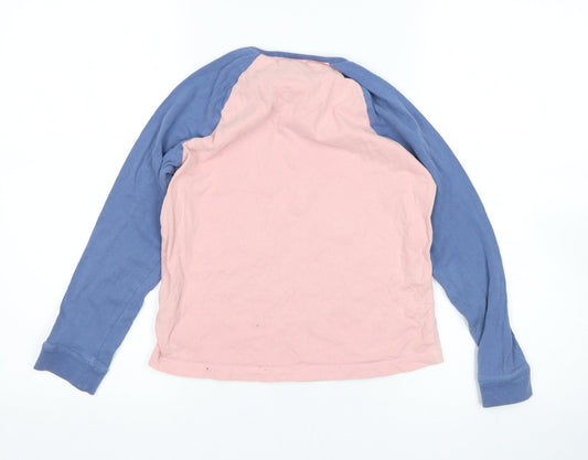 Fatface Girls Multicoloured Top Pyjama Top Size 8-9 Years