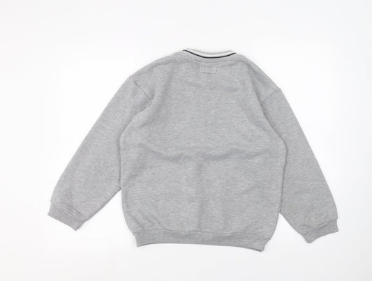 Lee copper Boys Grey Pullover Jumper Size 10-11 Years