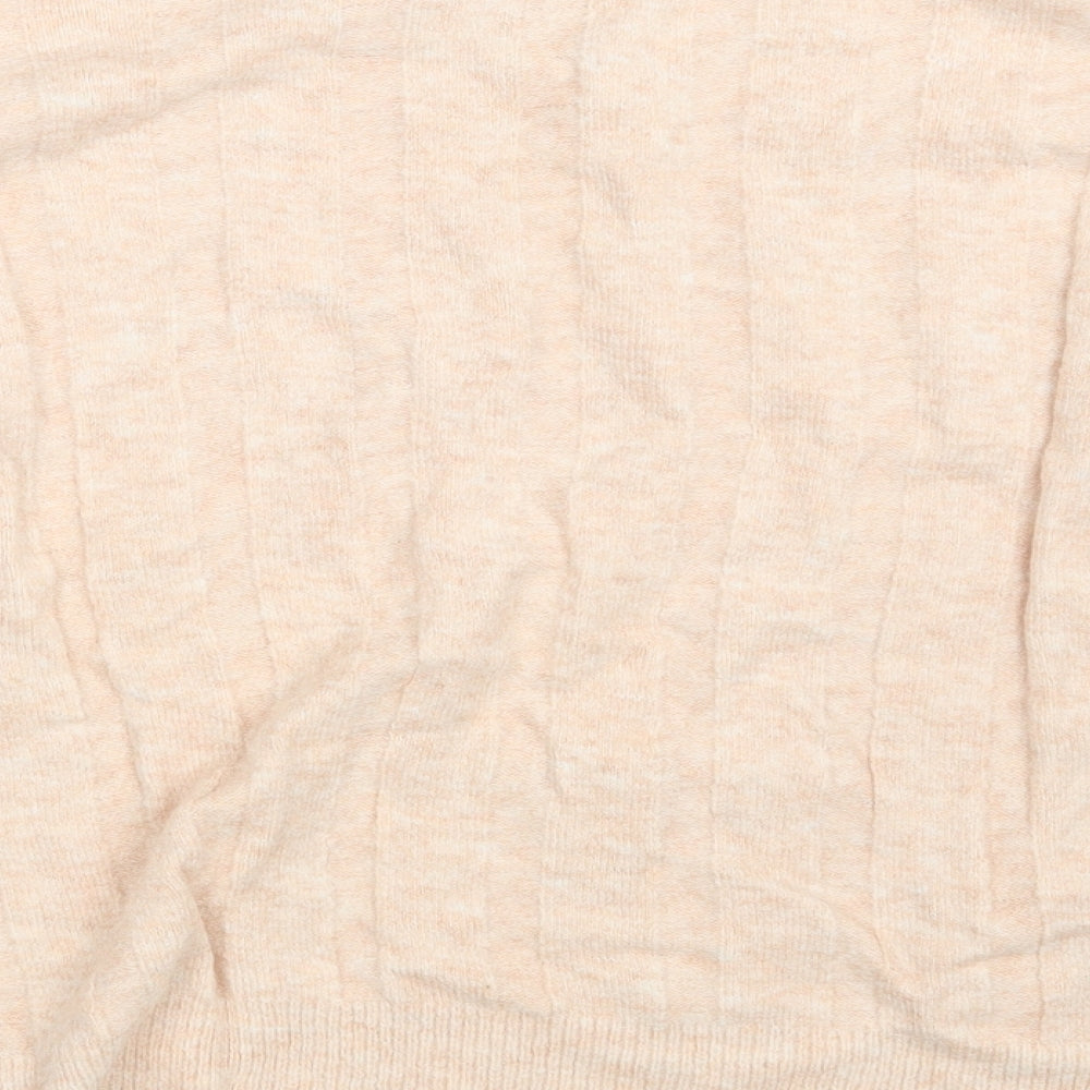 M&S Womens Orange Pullover Jumper Size 10
