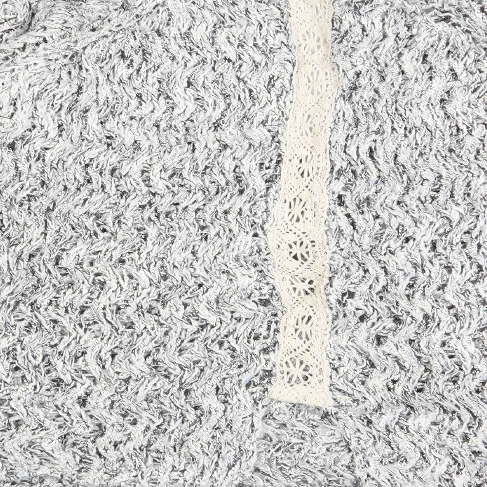Zara Womens Grey Pullover Jumper Size S