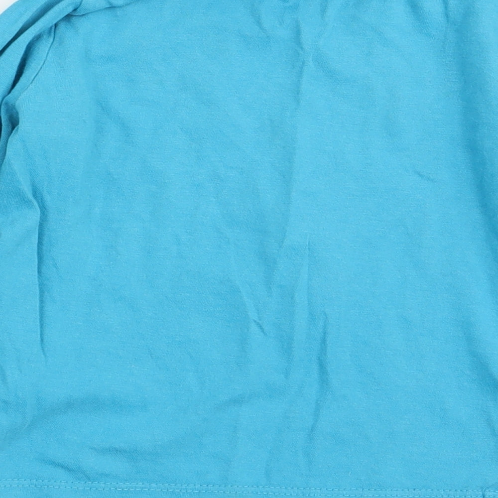 Brand and care label for Pep&Co pep and co boys’ blue basic t-shirt, size 12-18, months