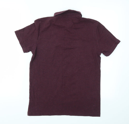 H&M Boys Purple Basic T-Shirt Size S