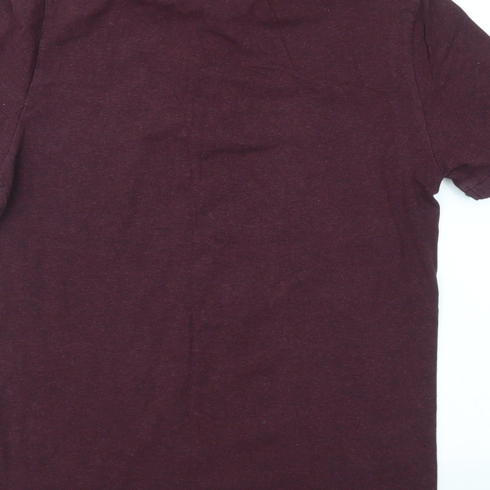 H&M Boys Purple Basic T-Shirt Size S