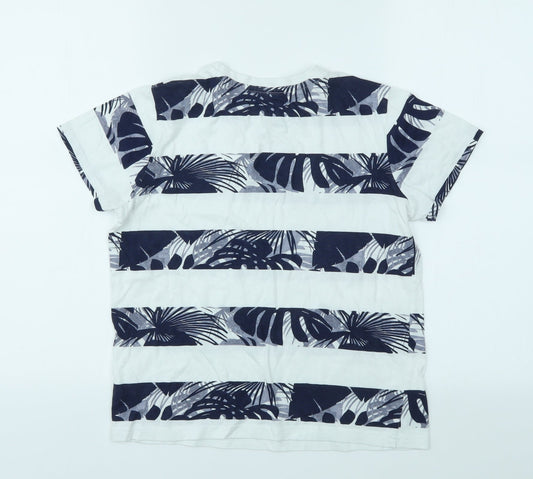 Primark Boys Multicoloured Geometric Basic T-Shirt Size 9-10 Years