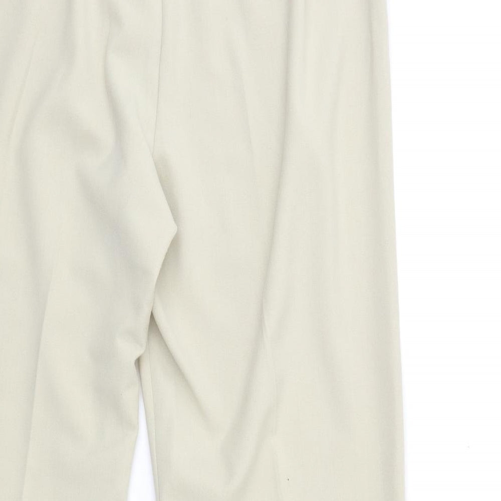 Preworn Womens Beige Trousers Size 34 in L31 in