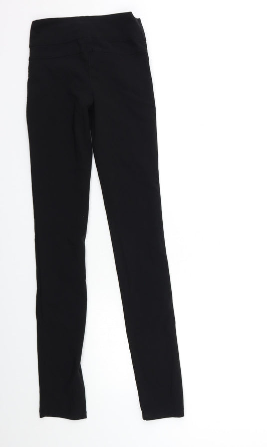 Preworn Womens Black Skinny Jeans Size 8 L32 in