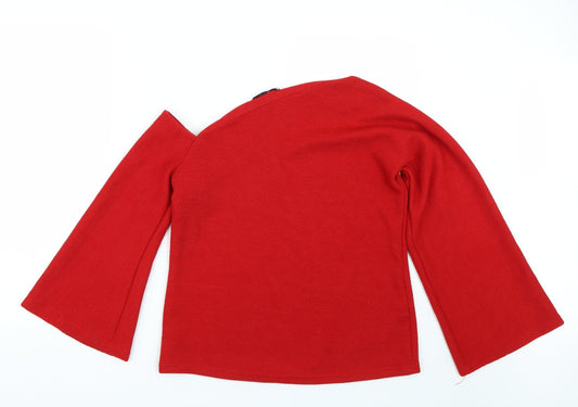 CBR Womens Red Basic T-Shirt Size M