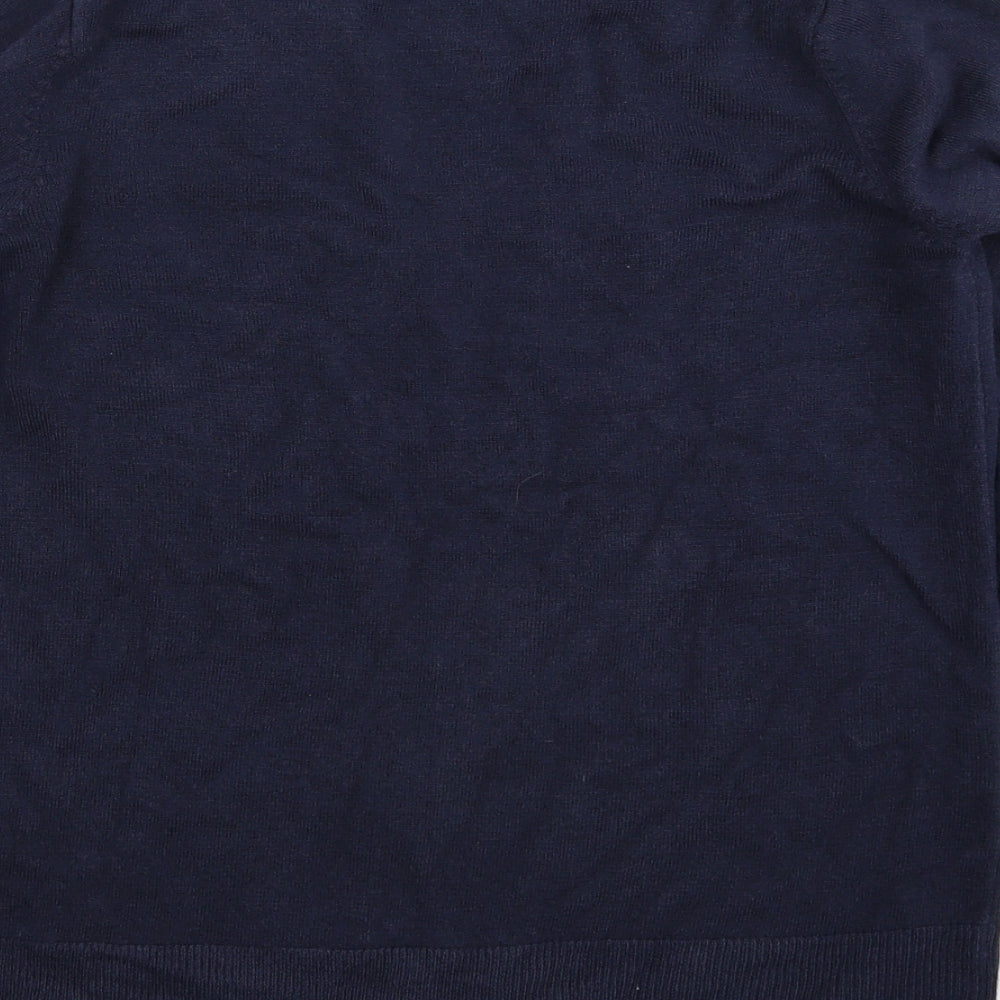 Marks and Spencer Womens Blue Knit Cardigan Jumper Size S