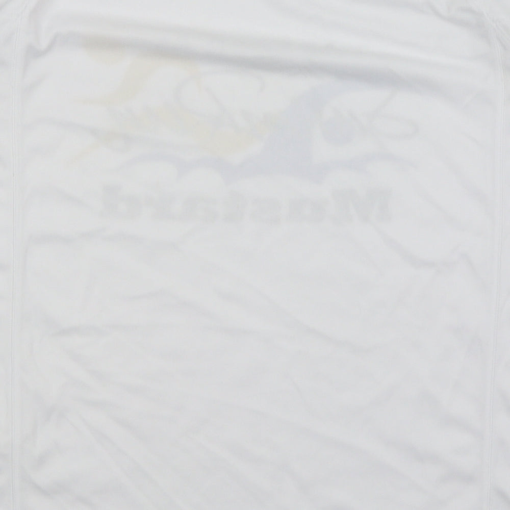 Roly Mens White Basic T-Shirt Size M - Keen As Mustard