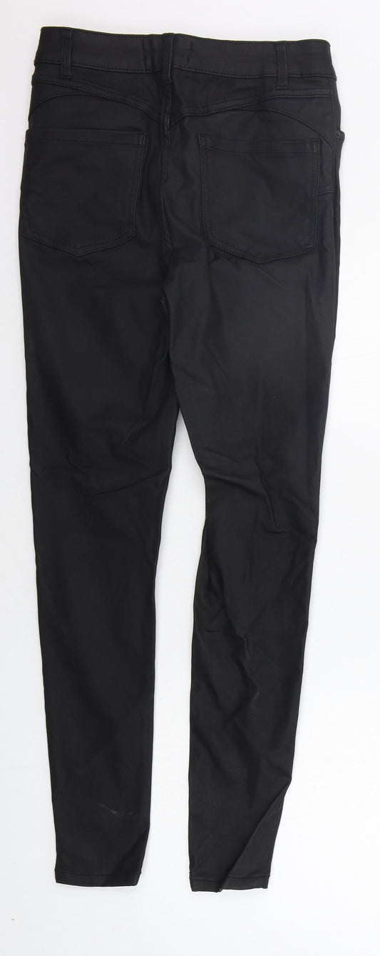 New Look Womens Black Straight Jeans Size 10 L27 in