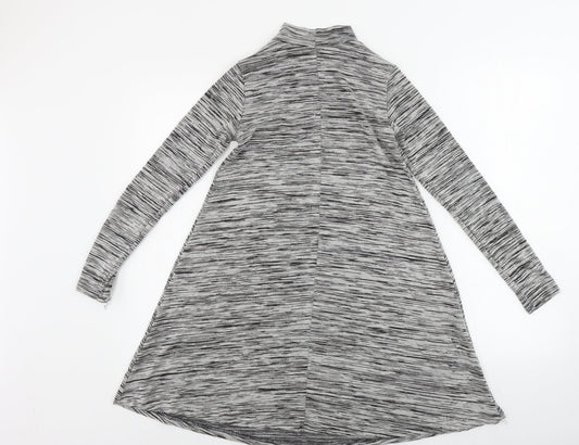 ASOS Womens Grey A-Line Size 4