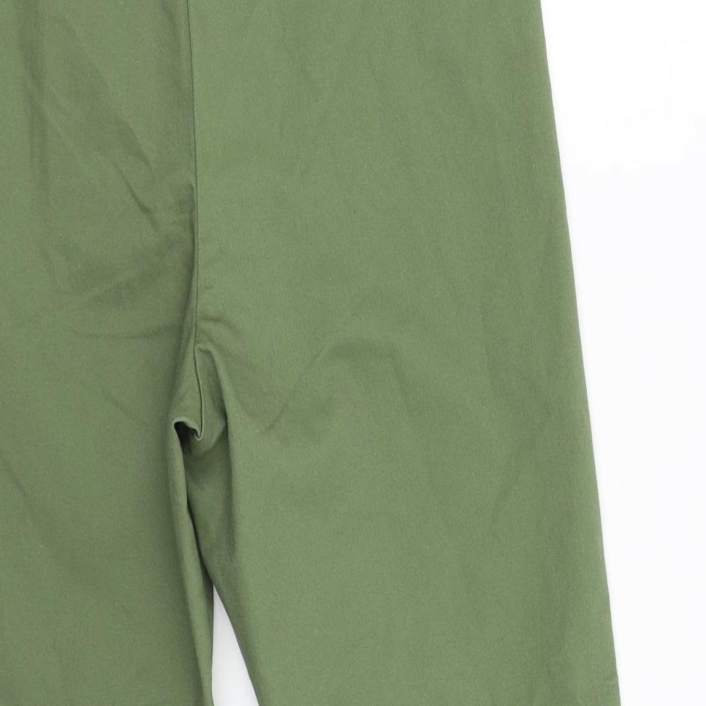 George Womens Green Trousers Size 16 L27 in