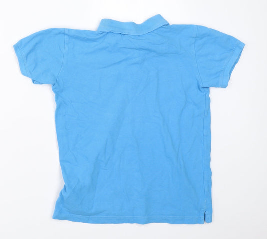 CFL Boys Blue Basic Polo Size 12-13 Years