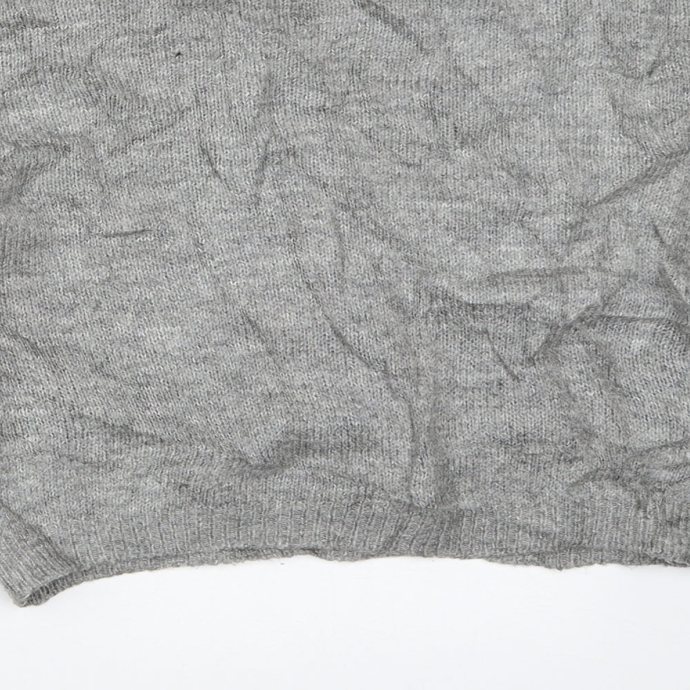 Primark Womens Grey Pullover Jumper Size S