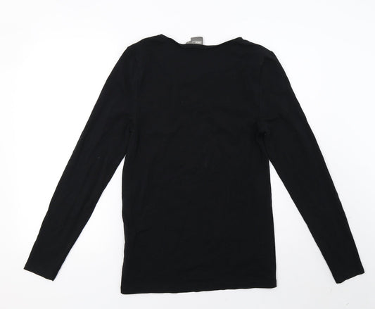 ASOS Mens Black Pullover Sweatshirt Size M