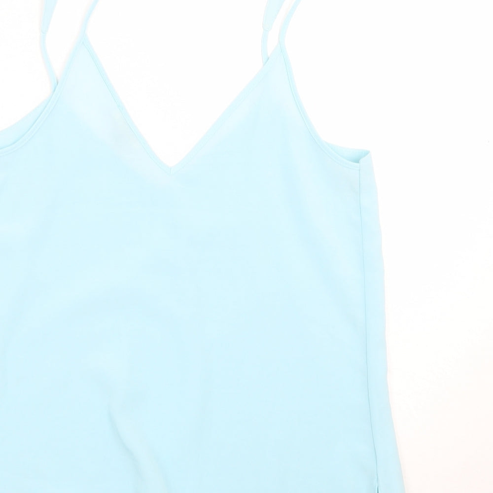 River Island Womens Blue Basic Tank Size 8