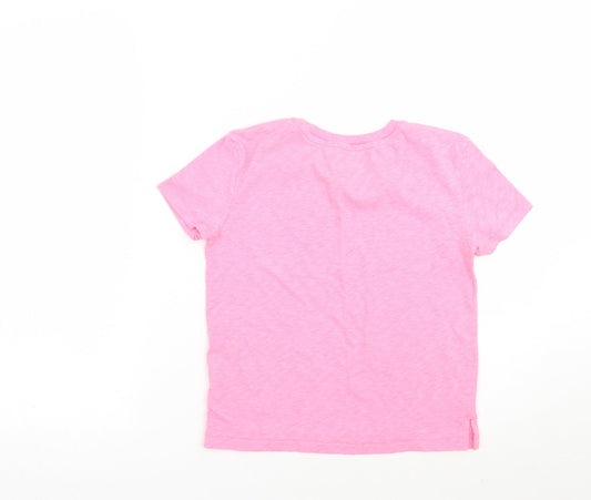 Gap Girls Pink Basic T-Shirt Size M