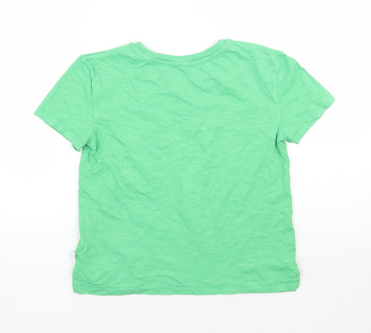 Gap Girls Green Basic T-Shirt Size M