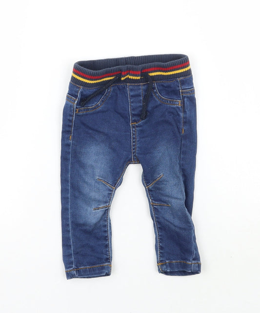 Nutmeg Boys Blue Capri Jeans Size 3-6 Months