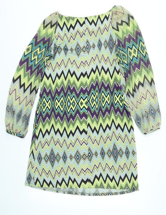 Wallis Womens Multicoloured A-Line Size S