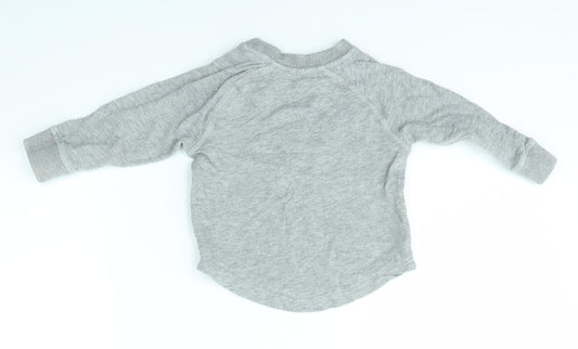 Mini Club Baby Grey Pullover Jumper Size 18-24 Months