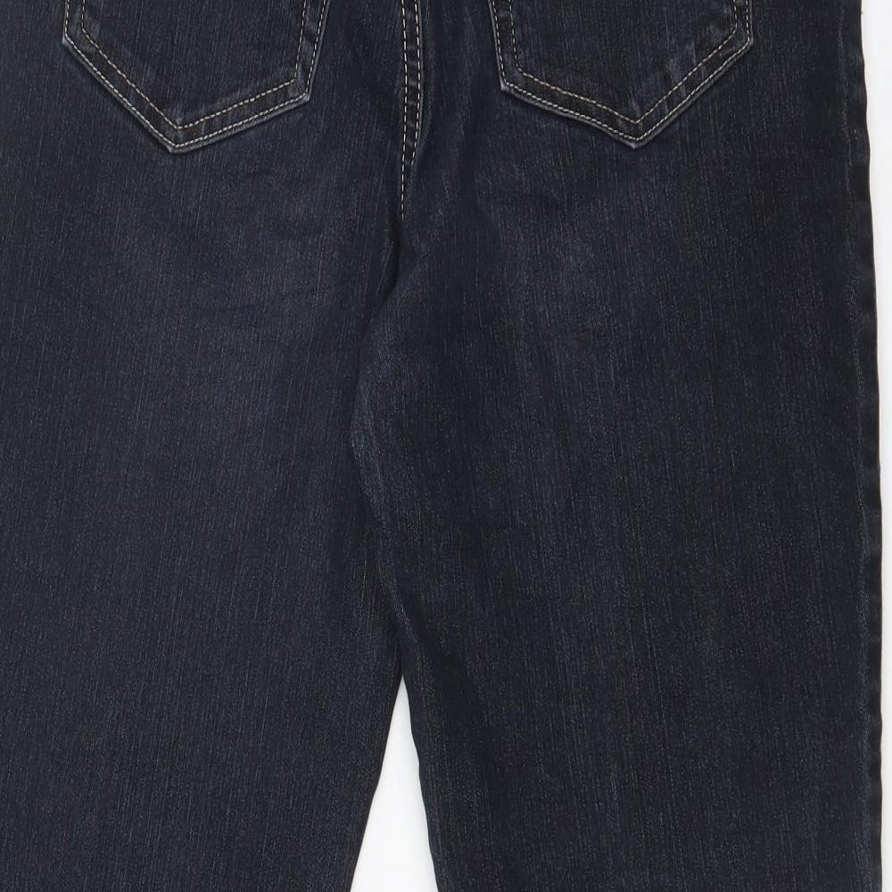 Gloria Vanderbilt Womens Blue Straight Jeans Size 8 L22 in