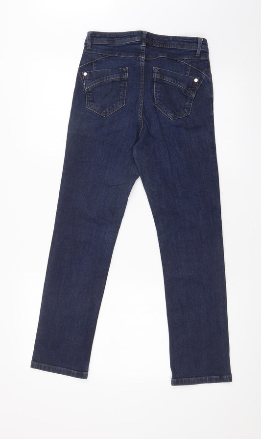 Preworn Womens Blue Skinny Jeans Size 26 in L25 in