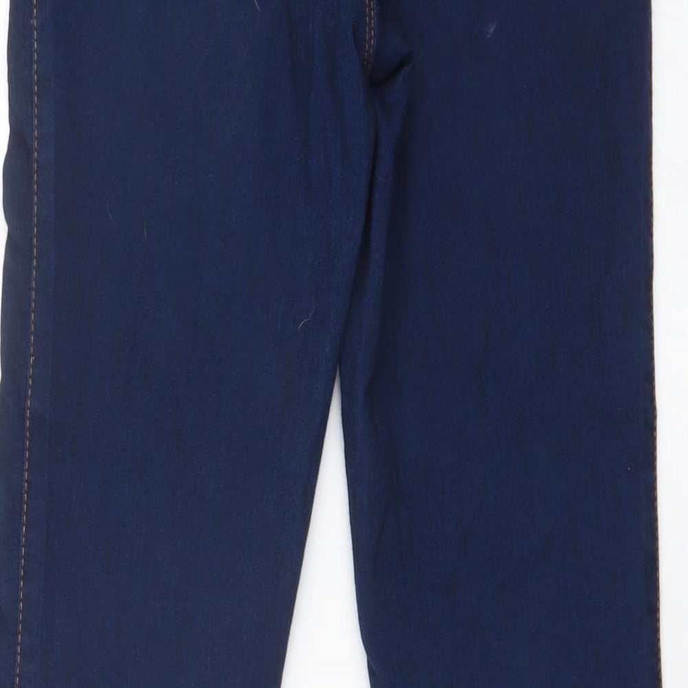 DENIM CO Womens Blue Jegging Leggings Size 12 L27 in