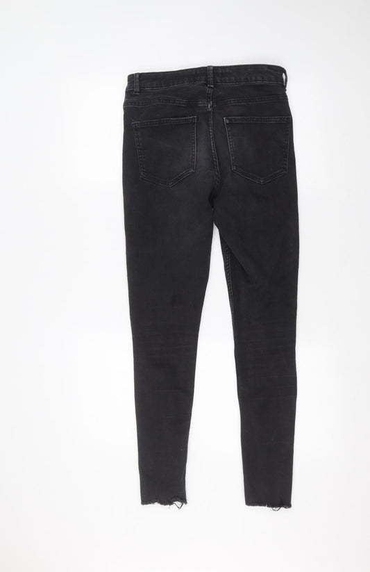 Denim & Co. Womens Black Skinny Jeans Size 12 L28 in