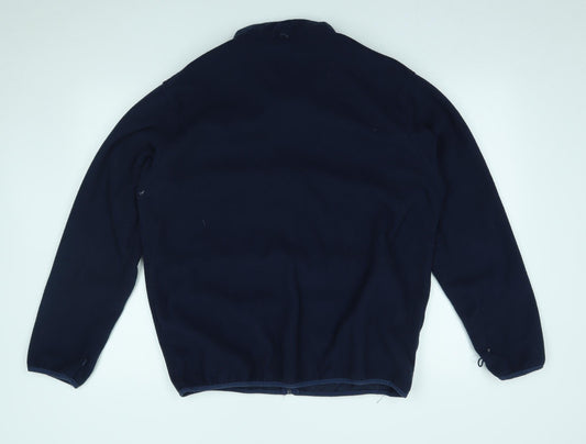 Hi Gear Womens Blue Full Zip Sweatshirt Size M