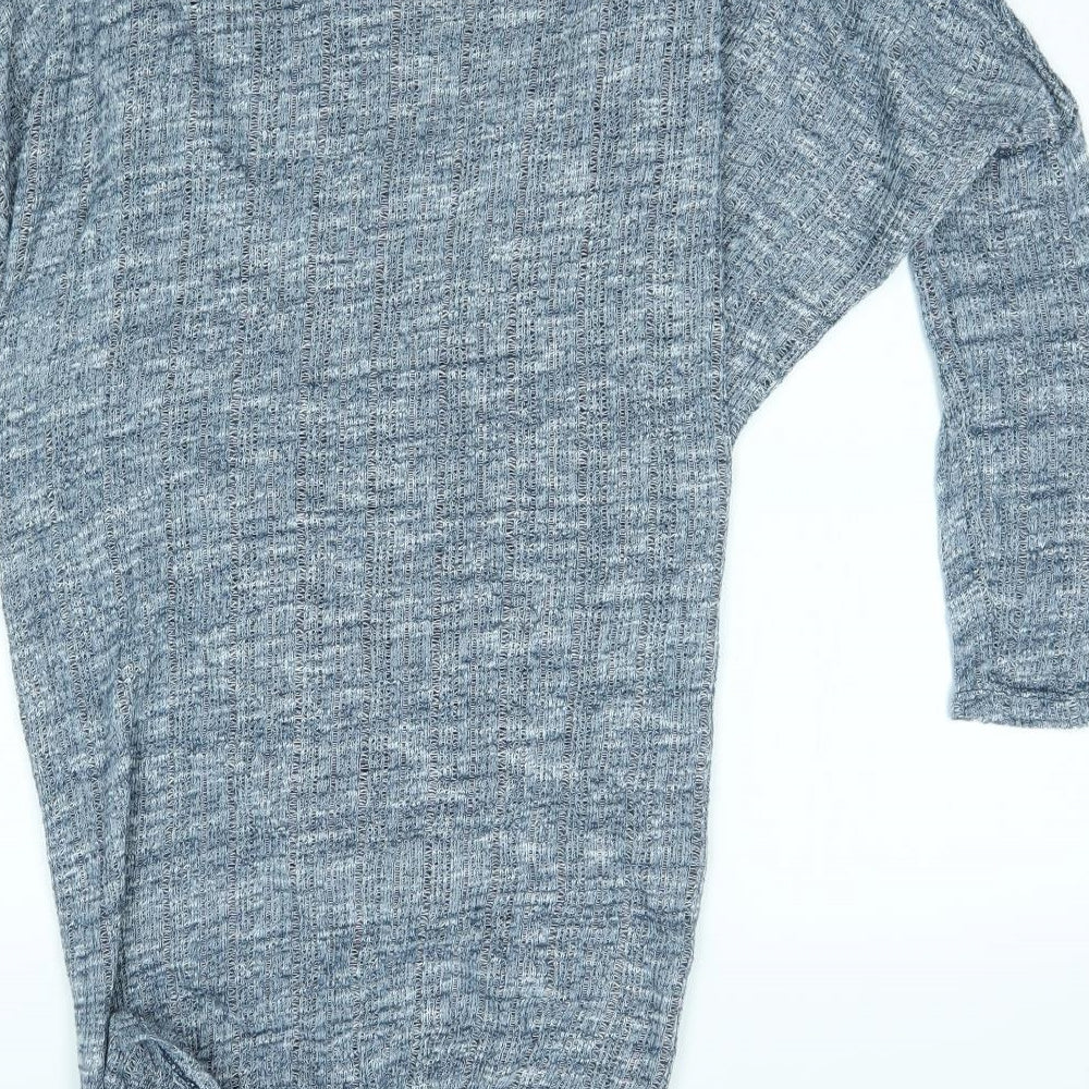 LV Clothing Womens Grey Pullover Jumper One Size