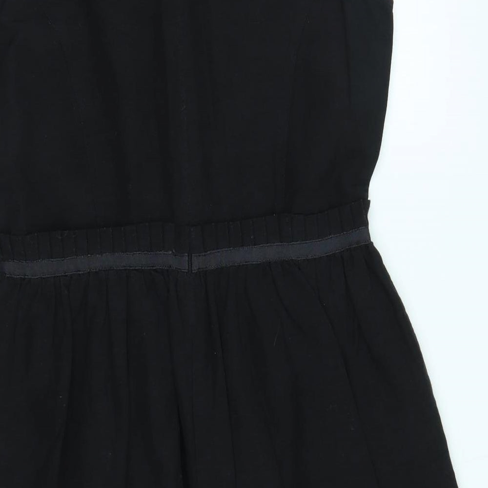 River Island Womens Black A-Line Size 12 -