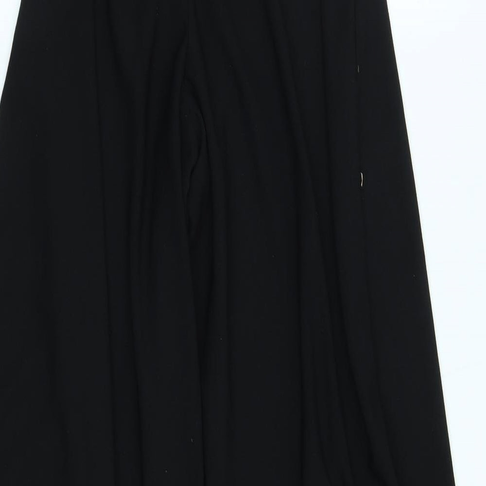 PRETTYLITTLETHING Womens Black Capri Trousers Size 6 L22 in
