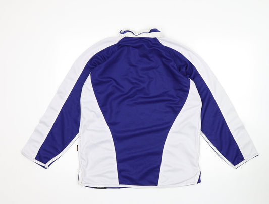 Falcon Mens Blue Polo Size L