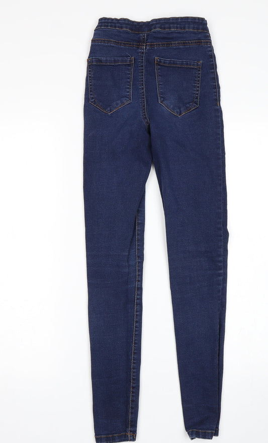 Denim co Womens Blue Skinny Jeans Size 8 L28 in