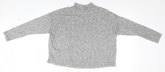 Divided Mens Grey Pullover Jumper Size L