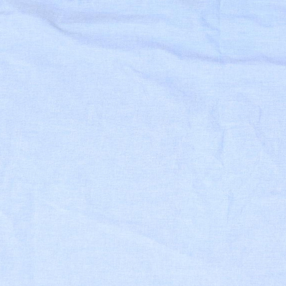 Preworn Mens Blue Button-Up